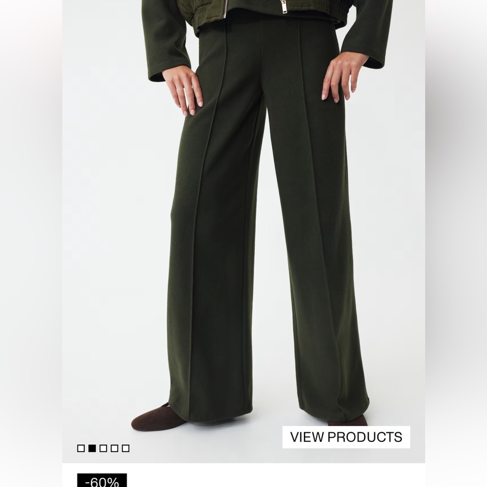 H&M Dark Green Crew Neck Sweater and Pants Set - Picture 5 of 11
